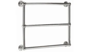 Vogue Ballerina WM - BR Towel Radiator Electric Only - Chrome 675X825