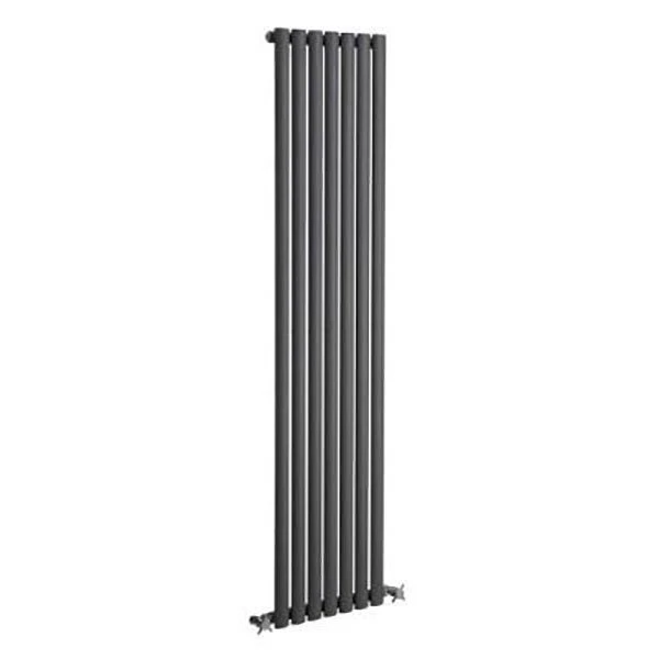 Reina Neva Designer Radiator - 1800 X 413 Single Anthracite