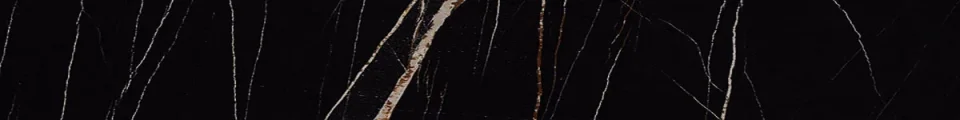 European Tiles Marmo SAHARA NOIR 7.5 X 60 Rectified Polished Surfaces Tile detail view - Image 2