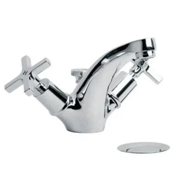 Lefroy Brooks Mackintosh Mono Basin Mixer With Puw - Nickel product image - Image 1