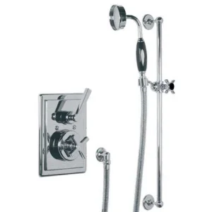 Lefroy Brooks Mackintosh Conc Thermo Valve, & E/c Kit - Chrome