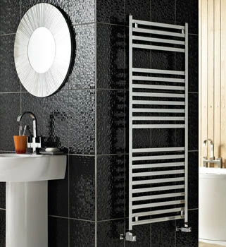 Vogue Squire Towel Radiator Electric Only - Chrome 1322X580
