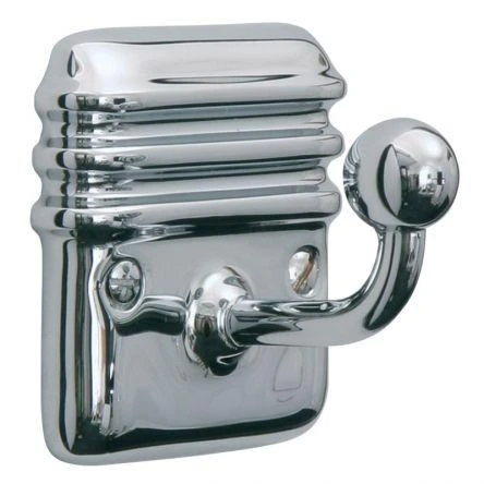Lefroy Brooks Belle Aire Pair Of Robe Hooks - Chrome