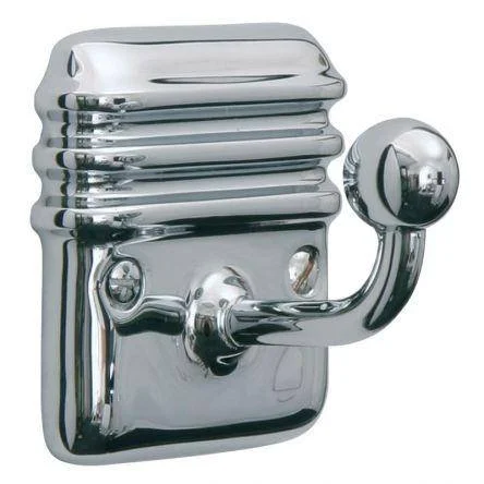 Lefroy Brooks Belle Aire Pair Of Robe Hooks - Nickel