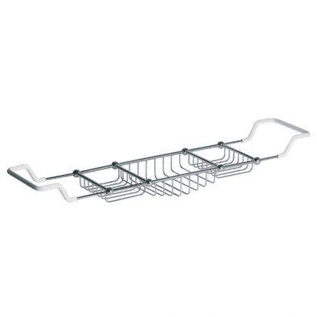 Lefroy Brooks Classic Edwardian Over Bath Rack - Antique Gold