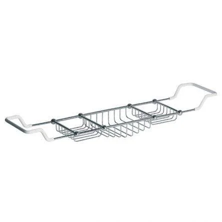 Lefroy Brooks Classic Edwardian Over Bath Rack - Antique Gold