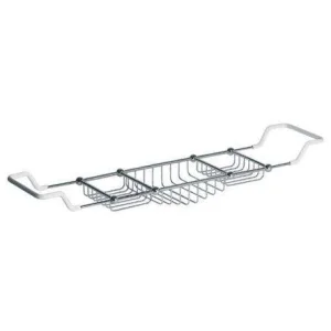 Lefroy Brooks Classic Edwardian Over Bath Rack - Antique Gold