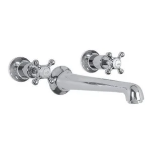 Lefroy Brooks Classic Connaught Conc 3h Basin Mixer - Antique Gold