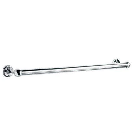 Lefroy Brooks Classic Edwardian 762mm Large Bore Towel Rail - Chrome