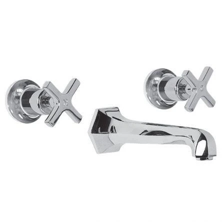 Lefroy Brooks Mackintosh Conc 3h Basin Mixer - Chrome