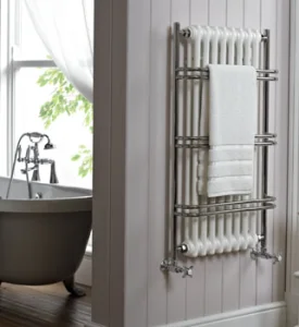 Vogue Nexus Grand III Towel Radiator Heating Only - Chrome 900X525