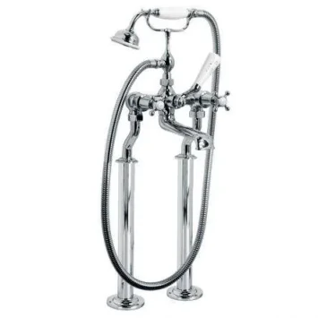 Lefroy Brooks Connaught Bsm With Standpipes - Nickel product image - Image 1