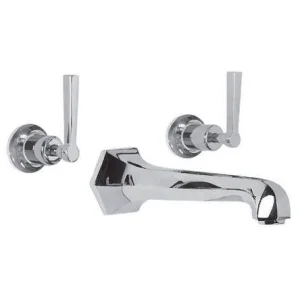 Lefroy Brooks Mackintosh Lever Conc 3h Bath Filler - Chrome