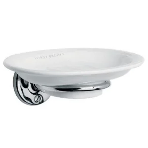 Lefroy Brooks White China Soap Dish For Lb4937