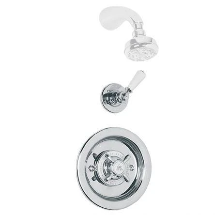Lefroy Brooks Godolphin Conc Archipelago Thermo Valve & Flow Ctrl - Chrome