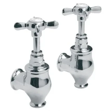 Lefroy Brooks Classic Bibcock Globe Taps - Antique Gold product image - Image 1