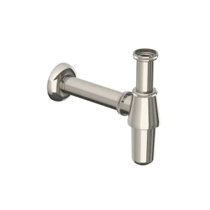 Lefroy Brooks Classic Basin Bottle Trap (1 1/4") - Nickel