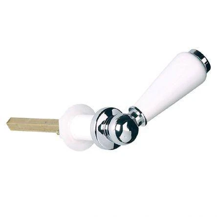 Lefroy Brooks Classic Cistern Lever - Antique Gold