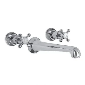 Lefroy Brooks Classic Connaught Conc 3h Basin Mixer - Nickel product image - Image 1