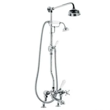 Lefroy Brooks Classic D/m Bsm With Riser, Kit & 5" Rose - Nickel product image - Image 1
