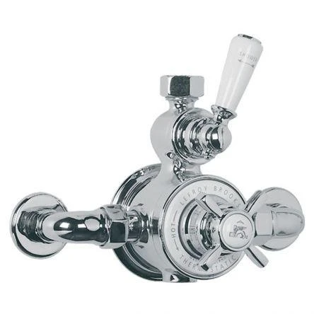 Lefroy Brooks Godolphin Exp Dual Thermo Valve - Chrome