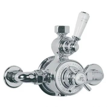 Lefroy Brooks Godolphin Exp Dual Thermo Valve - Chrome product image - Image 1