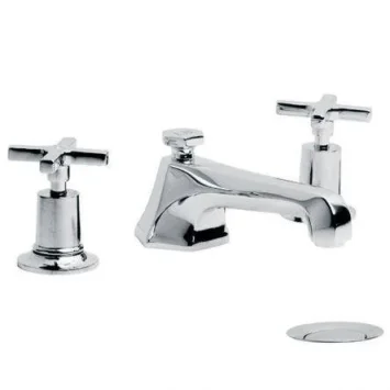 Lefroy Brooks Mackintosh D/m 3h Basin Mixer With Puw - Antique Gold product image - Image 1