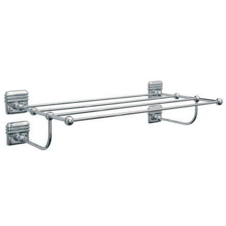 Lefroy Brooks Belle Aire Towel Shelf - Nickel