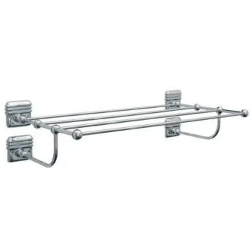 Lefroy Brooks Belle Aire Towel Shelf - Nickel product image - Image 1