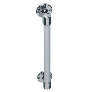 Lefroy Brooks Classic Stove Enamelled Grab Bar - Chrome