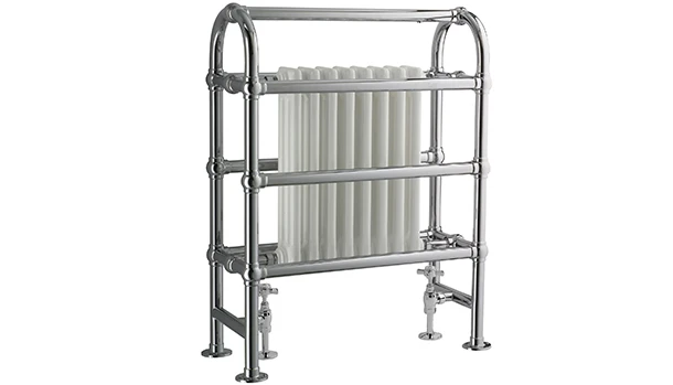 Vogue Originals Arcadia - BR Towel Radiator Dual Energy - Chrome 850X600