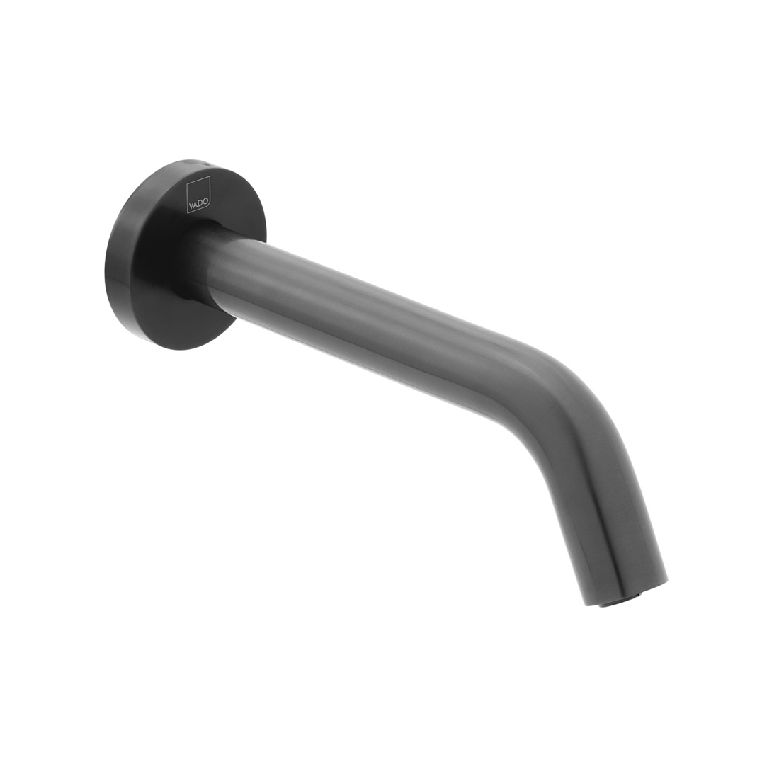 Vado Individual Infra-red Wall Mounted Spout Brushed Black