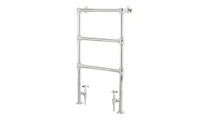 Vogue Originals Ballerina FW - BR Towel Radiator Heating Only - Chrome 1538X675