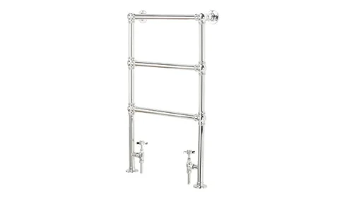 Vogue Originals Ballerina FW - BR Towel Radiator Heating Only - Chrome 1538X675 product image - Image 1