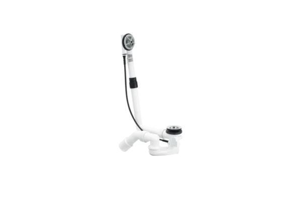 Waste- And Overflow Fitting 52 Mm, 1070 Mm, White
