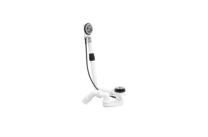Waste- And Overflow Fitting 52 Mm, 1070 Mm, White