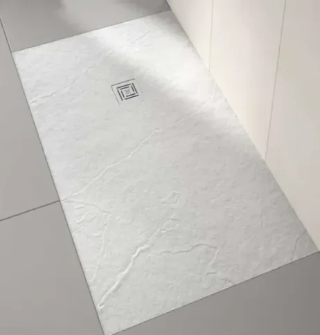 Merlyn Truestone Rectangle Tray White 1700 X 800mm product image - Image 1