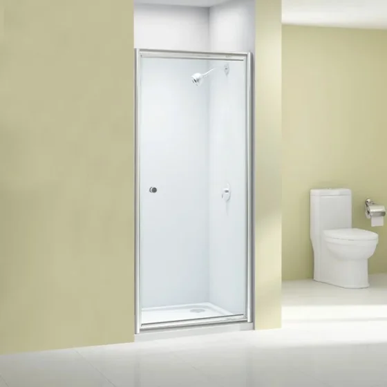 Merlyn Ionic Source Pivot Door 900mm detail view - Image 2