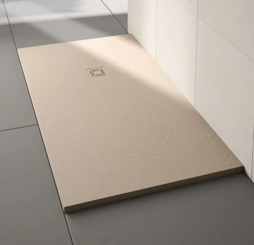 Merlyn Truestone Rectangle Tray Sandstone 1200 X 800mm