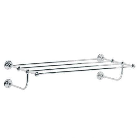 Lefroy Brooks Classic Towel Shelf - Chrome