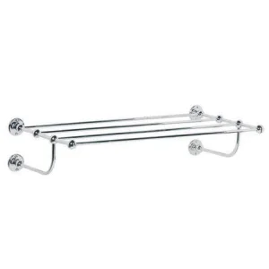 Lefroy Brooks Classic Towel Shelf - Chrome