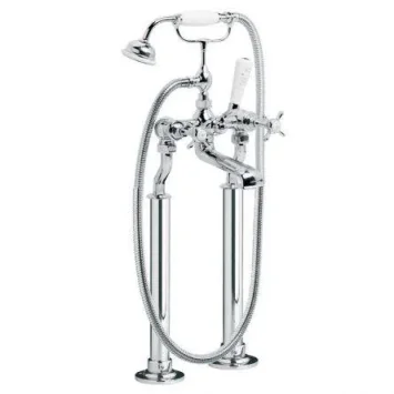 Lefroy Brooks Classic Bsm With Standpipe Sleeves - Chrome product image - Image 1