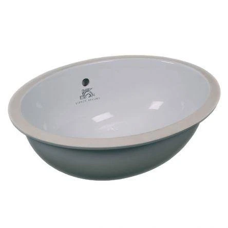 Lefroy Brooks Edwardian Oval Undermount Basin - White