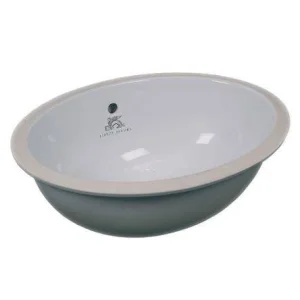 Lefroy Brooks Edwardian Oval Undermount Basin - White