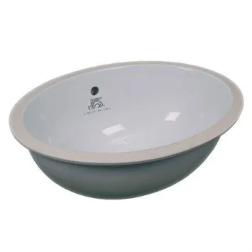 Lefroy Brooks Edwardian Oval Undermount Basin - White product image - Image 1