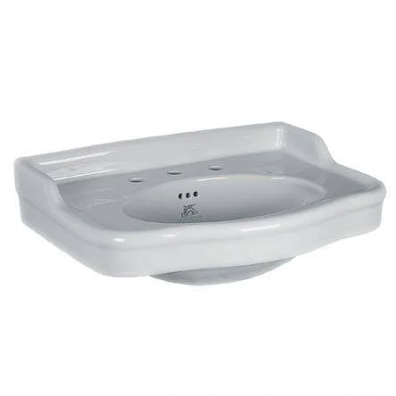 Lefroy Brooks La Chapelle 72cm Basin 3 Tap Hole - White