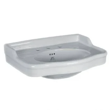 Lefroy Brooks La Chapelle 72cm Basin 3 Tap Hole - White product image - Image 1