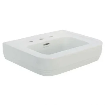 Lefroy Brooks Belle Aire 61cm Basin 3 Tap Hole - White product image - Image 1