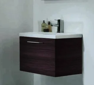 Barcelona 800mm Wall Hung Vanity Unit without Basin Wenge product image - Image 1