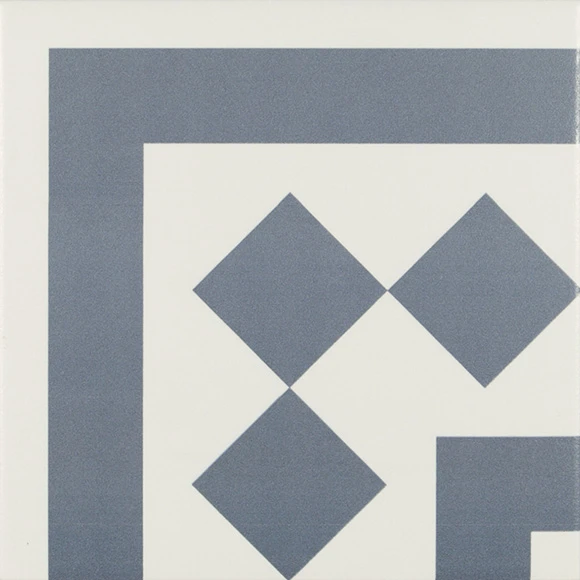 European Tiles Avantegarde Azul 001 20X20 Matt Ceramic  Tile